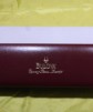 Bulova vintage watch boxes bordeaux leather